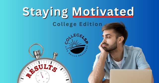 Staying Motivated