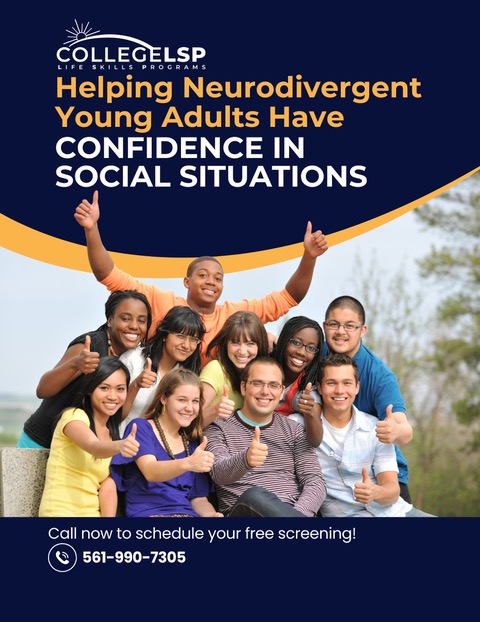 Helping Neurodivergent Young Adults Have Confidence in Social Situations (flyer)2