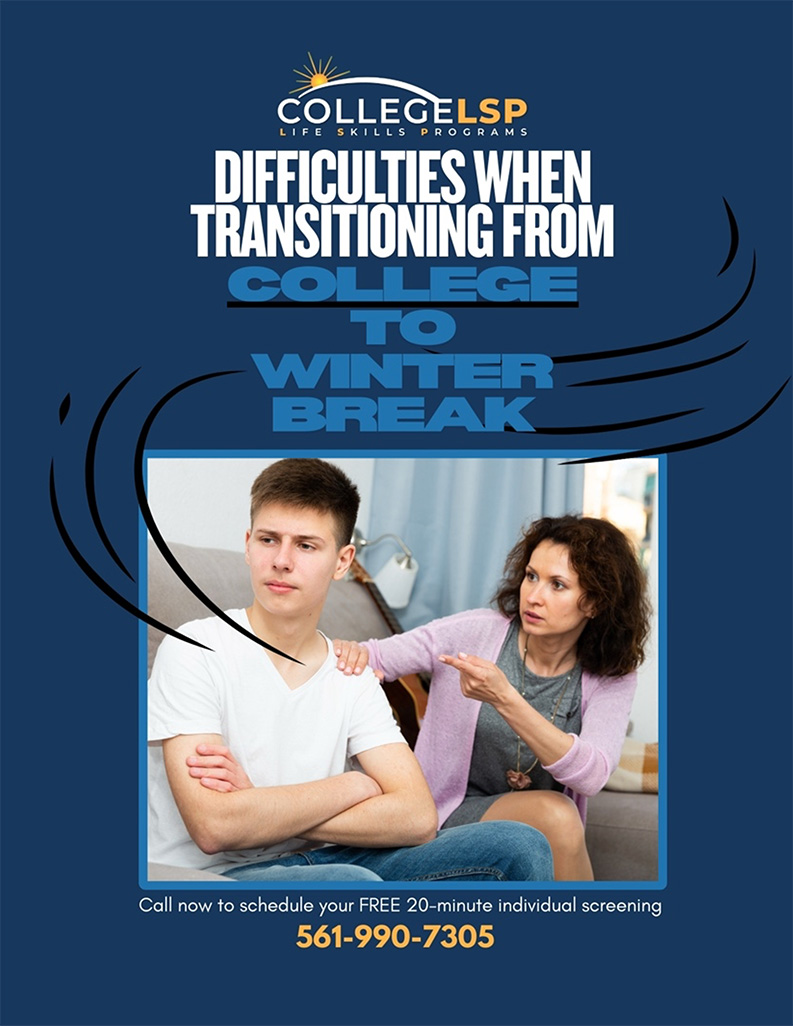 difficulties when transitioning from college to break